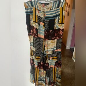 Free people wide leg pants